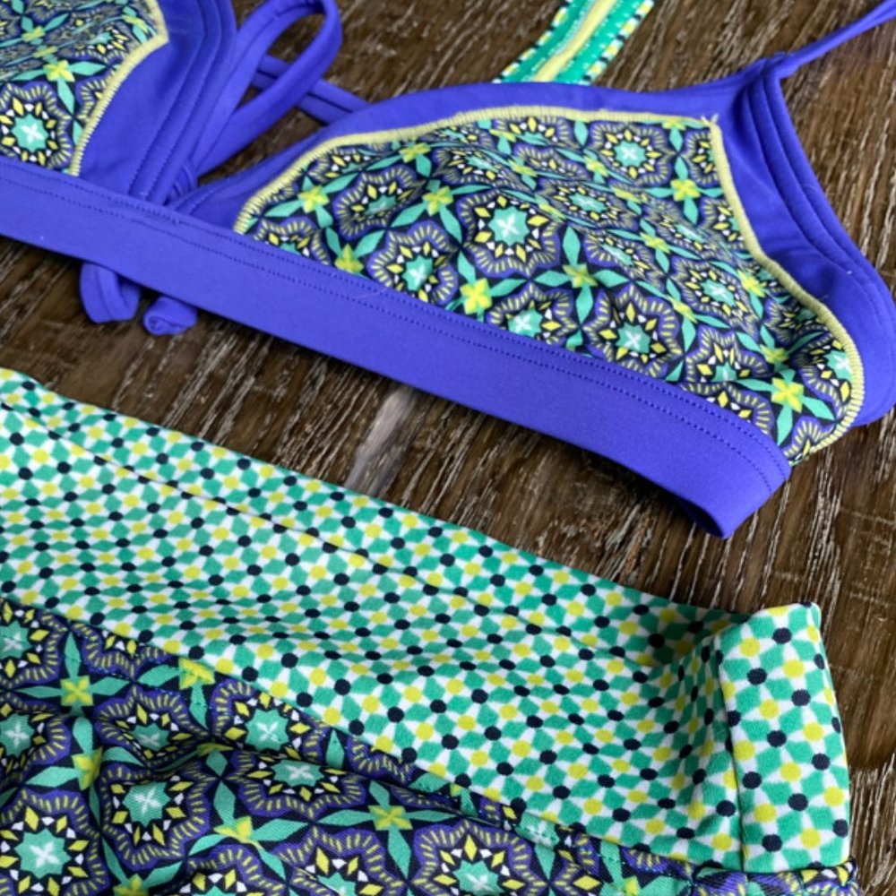 Prana two piece bikini size Top Medium /Bottom Large